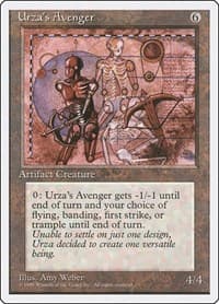 Urza's Avenger - Fourth Edition - Magic: The Gathering card
