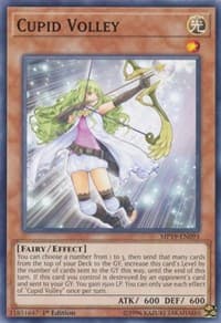 Cupid Volley - 2019 Gold Sarcophagus Tin Mega Pack - YuGiOh card
