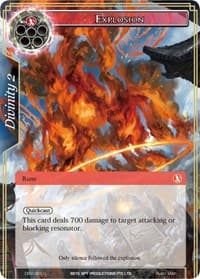 Explosion - The Decisive Battle of Valhalla - Force of Will card