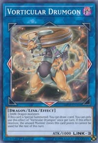 Vorticular Drumgon - 2019 Gold Sarcophagus Tin Mega Pack - YuGiOh card