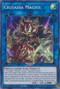 Crusadia Magius - 2019 Gold Sarcophagus Tin Mega Pack - YuGiOh card