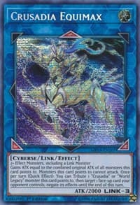 Crusadia Equimax - 2019 Gold Sarcophagus Tin Mega Pack - YuGiOh card