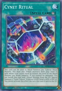 Cynet Ritual - 2019 Gold Sarcophagus Tin Mega Pack - YuGiOh card
