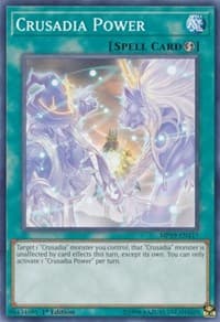 Crusadia Power - 2019 Gold Sarcophagus Tin Mega Pack - YuGiOh card