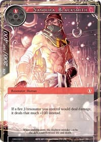 Sandora Blacksmith - The Decisive Battle of Valhalla - Force of Will card
