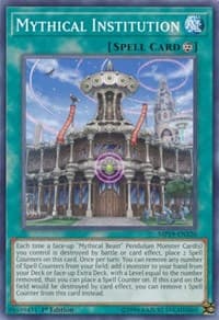 Mythical Institution - 2019 Gold Sarcophagus Tin Mega Pack - YuGiOh card