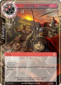Soldier Ambush - The Decisive Battle of Valhalla - Force of Will card