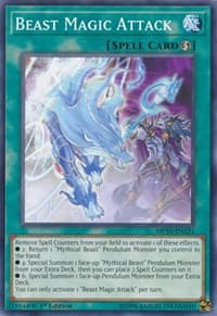 Beast Magic Attack - 2019 Gold Sarcophagus Tin Mega Pack - YuGiOh card