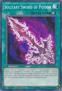 Solitary Sword of Poison - 2019 Gold Sarcophagus Tin Mega Pack - YuGiOh card