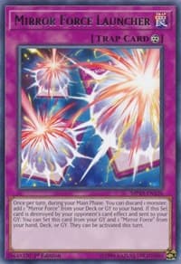 Mirror Force Launcher - 2019 Gold Sarcophagus Tin Mega Pack - YuGiOh card