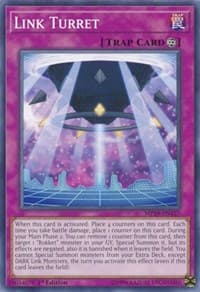 Link Turret - 2019 Gold Sarcophagus Tin Mega Pack - YuGiOh card