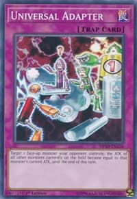 Universal Adapter - 2019 Gold Sarcophagus Tin Mega Pack - YuGiOh card