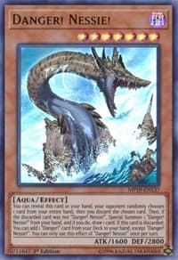Danger! Nessie! - 2019 Gold Sarcophagus Tin Mega Pack - YuGiOh card