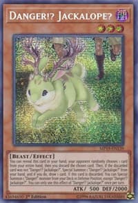 Danger!? Jackalope? - 2019 Gold Sarcophagus Tin Mega Pack - YuGiOh card