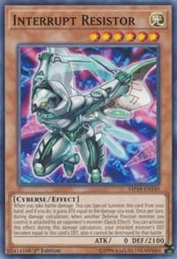 Interrupt Resistor - 2019 Gold Sarcophagus Tin Mega Pack - YuGiOh card