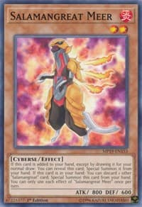 Salamangreat Meer - 2019 Gold Sarcophagus Tin Mega Pack - YuGiOh card