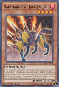 Salamangreat Jack Jaguar - 2019 Gold Sarcophagus Tin Mega Pack - YuGiOh card