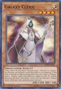 Galaxy Cleric - 2019 Gold Sarcophagus Tin Mega Pack - YuGiOh card