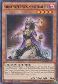 Gravekeeper's Spiritualist - 2019 Gold Sarcophagus Tin Mega Pack - YuGiOh card