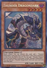 Thunder Dragondark - 2019 Gold Sarcophagus Tin Mega Pack - YuGiOh card