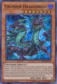 Thunder Dragonduo - 2019 Gold Sarcophagus Tin Mega Pack - YuGiOh card