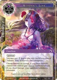 Athenia's Love - The Decisive Battle of Valhalla - Force of Will card