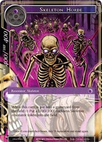 Skeleton Horde - The Decisive Battle of Valhalla - Force of Will card
