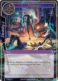 Undeath - The Decisive Battle of Valhalla - Force of Will card
