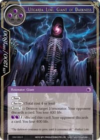 Utgarda Loki, Giant of Darkness - The Decisive Battle of Valhalla - Force of Will card