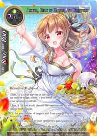 Athenia, Deity of Harvest and Corruption (Full Art) - The Decisive Battle of Valhalla - Force of Will card