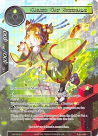 Calico Cat Shikigami (Full Art) - The Decisive Battle of Valhalla - Force of Will card