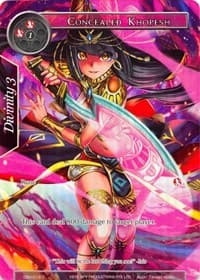 Concealed Khopesh (Full Art) - The Decisive Battle of Valhalla - Force of Will card