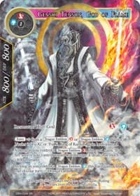 Genshi Tenson, God of Flame (Full Art) - The Decisive Battle of Valhalla - Force of Will card