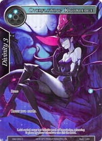 Overflowing Knowledge (Full Art) - The Decisive Battle of Valhalla - Force of Will card