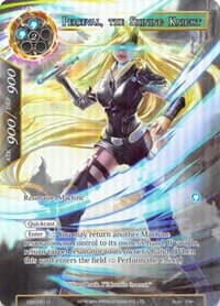 Perceval, the Shining Knight (Full Art) - The Decisive Battle of Valhalla - Force of Will card
