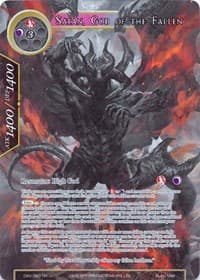 Satan, God of the Fallen (Full Art) - The Decisive Battle of Valhalla - Force of Will card