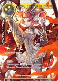 Sigrun, Valkyrie of Victory (Full Art) - The Decisive Battle of Valhalla - Force of Will card