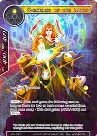 Sorceress of the Moon (Full Art) - The Decisive Battle of Valhalla - Force of Will card