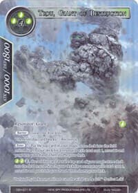 Trou, Giant of Destruction (Full Art) - The Decisive Battle of Valhalla - Force of Will card