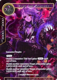 Vlad, the Insatiable (Full Art) - The Decisive Battle of Valhalla - Force of Will card