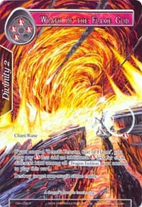 Wrath of the Flame God (Full Art) - The Decisive Battle of Valhalla - Force of Will card