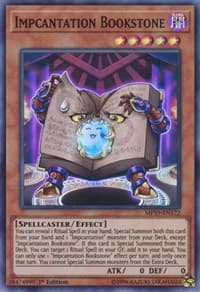 Impcantation Bookstone - 2019 Gold Sarcophagus Tin Mega Pack - YuGiOh card