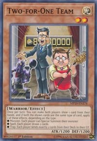 Two-for-One Team - 2019 Gold Sarcophagus Tin Mega Pack - YuGiOh card