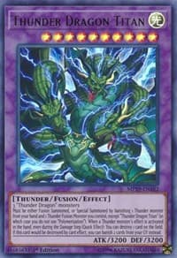 Thunder Dragon Titan - 2019 Gold Sarcophagus Tin Mega Pack - YuGiOh card
