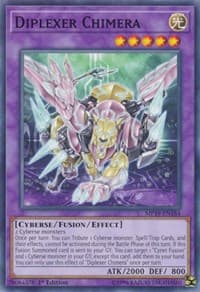 Diplexer Chimera - 2019 Gold Sarcophagus Tin Mega Pack - YuGiOh card