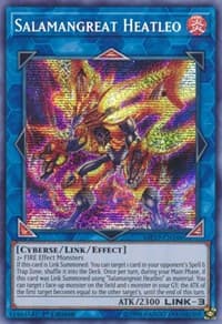 Salamangreat Heatleo - 2019 Gold Sarcophagus Tin Mega Pack - YuGiOh card