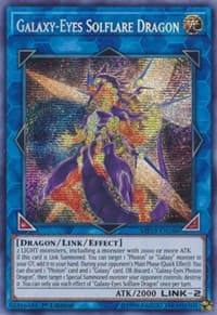 Galaxy-Eyes Solflare Dragon - 2019 Gold Sarcophagus Tin Mega Pack - YuGiOh card