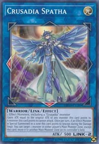 Crusadia Spatha - 2019 Gold Sarcophagus Tin Mega Pack - YuGiOh card