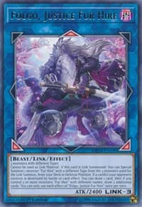 Folgo, Justice Fur Hire - 2019 Gold Sarcophagus Tin Mega Pack - YuGiOh card
