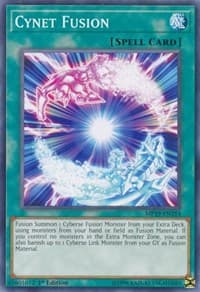 Cynet Fusion - 2019 Gold Sarcophagus Tin Mega Pack - YuGiOh card